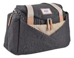 Prebaľovacia taška ku kočíku Sydney II Changing Bag Dark Heather Grey Beaba s prebaľovacou podložkou sivá BE940327