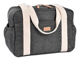 Prebaľovacia taška ku kočíku Paris Changing Bag Dark Heather Grey Beaba s prebaľovacou podložkou sivá