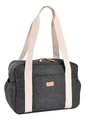 Prebaľovacia taška ku kočíku Paris Changing Bag Dark Heather Grey Beaba s prebaľovacou podložkou sivá