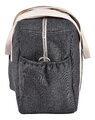 Prebaľovacia taška ku kočíku Paris Changing Bag Dark Heather Grey Beaba s prebaľovacou podložkou sivá