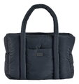 Prebaľovacia taška ku kočíku Puffy Paris Changing Bag Dark Heather Grey Beaba s prebaľovacou podložkou sivá