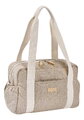 Prebaľovacia taška ku kočíku Paris Changing Bag Eco Clay Beaba s prebaľovacou podložkou béžová