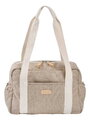 Prebaľovacia taška ku kočíku Paris Changing Bag Eco Clay Beaba s prebaľovacou podložkou béžová