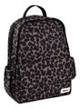 Prebaľovací batoh Tokyo Backpack Leopard Beaba s prebaľovacou podložkou a popruhmi ku kočíku s leopardím vzorom