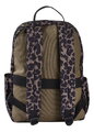 Prebaľovací batoh Tokyo Backpack Leopard Beaba s prebaľovacou podložkou a popruhmi ku kočíku s leopardím vzorom