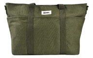 Prebaľovacia taška ku kočíku Madrid Changing Bag Lichen Beaba s prebaľovacou podložkou a popruhmi ku kočíku zelená