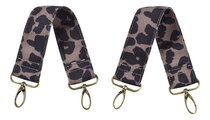Prebaľovacia taška ku kočíku Madrid Changing Bag XXL Leopard Beaba s prebaľovacou podložkou a popruhmi ku kočíku s leopardím vzorom
