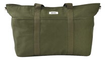 Prebaľovacia taška ku kočíku Madrid Changing Bag XXL Lichen Beaba s prebaľovacou podložkou a popruhmi ku kočíku zelená