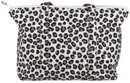 Prebaľovacia taška ku kočíku Madrid Bag Leopard Clay Beaba s prebaľovacou podložkou a popruhmi ku kočíku leopardí vzor