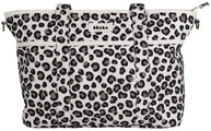 Prebaľovacia taška ku kočíku Madrid Bag Leopard Clay Beaba s prebaľovacou podložkou a popruhmi ku kočíku leopardí vzor