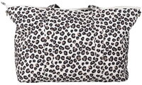Prebaľovacia taška ku kočíku Madrid Bag XXL Leopard Clay Beaba s prebaľovacou podložkou a popruhmi ku kočíku extra veľká leopardí vzor
