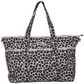 Prebaľovacia taška ku kočíku Madrid Bag XXL Leopard Clay Beaba s prebaľovacou podložkou a popruhmi ku kočíku extra veľká leopardí vzor