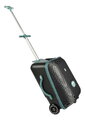 Kufor na kolieskach so sedátkom pre dieťa Travel Case Eazy Luggage Beaba 2v1 s prídavnými kolieskami pre stabilitu 22 l nosnosť až 100 kg čierny