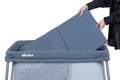 Prenosná postieľka pre bábätko 3in1 Travel Cot Easy Sleep Beaba Mineral Grey evolučná skladacia sivá od 0-36 mes