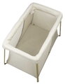 Prenosná postieľka pre bábätko 3in1 Travel Cot Easy Sleep Clay Gazelle Beaba skladacia hnedá od 0-24 mes