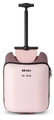 Kufor na kolieskach so sedátkom pre dieťa Carry-On Suitcase With Child Seat Luggage Eazy Sorbet Beaba 2v1 s prídavnými kolieskami pre stabilitu 22 l n