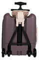 Kufor na kolieskach so sedátkom pre dieťa Carry-On Suitcase With Child Seat Luggage Eazy Sorbet Beaba 2v1 s prídavnými kolieskami pre stabilitu 22 l n