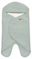 Zavinovačka Babynomade® Double Fleece Beaba Sage Green White dvojvrstvová extra teplá zelená od 0-6 mes