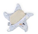 Plyšová hviezdica s levanduľovým vankúšikom Feel Good Plush Starfish Petit Calme Kaloo na zahrievanie alebo chladenie sivá 22 cm z jemného materiálu v