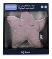Plyšová hviezdica s levanduľovým vankúšikom Feel Good Plush Starfish Petit Calme Kaloo na zahrievanie alebo chladenie sivá 22 cm z jemného materiálu v