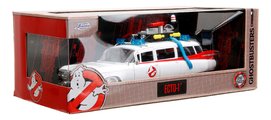 Autíčko Ghostbusters ECTO-1 Jada kovové s otvárateľnými dverami dĺžka 23 cm 1:24 od 8 rokov