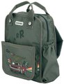 Školská taška batoh Backpack Amsterdam Small Race Dino Jack Piers malá ergonomická luxusné prevedenie od 2 rokov 23*28*11 cm