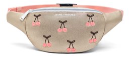 Ľadvinka Fanny Pack Banane Cherry Pompon Jeune Premier s nastaviteľnou dĺžkou luxusné prevedenie 13*40 cm