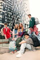 Školský batoh Backpack College Grey Melange Jeune Premier ergonomický luxusné prevedenie 45*25 cm