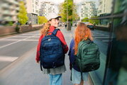 Školský batoh Backpack College Khaki Jeune Premier ergonomický luxusné prevedenie 45*30 cm