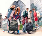 Školský batoh Backpack College Grey Melange Jeune Premier ergonomický luxusné prevedenie 45*25 cm