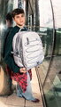 Školský batoh Backpack College Grey Melange Jeune Premier ergonomický luxusné prevedenie 45*25 cm