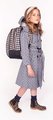 Školská taška batoh Backpack James Houndstooth Horse Jeune Premier ergonomická luxusné prevedenie 42*30 cm