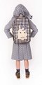 Školská taška batoh Backpack James Houndstooth Horse Jeune Premier ergonomická luxusné prevedenie 42*30 cm