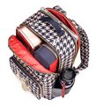 Školská taška batoh New Bobbie Houndstooth Horse Jeune Premier ergonomická luxusné prevedenie 42*30 cm