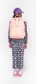 Školská taška batoh New Bobbie BFF Pink Jeune Premier ergonomická luxusné prevedenie 42*30 cm