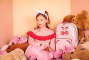 Školská taška batoh New Bobbie Berry Cute Jeune Premier ergonomická luxusné prevedenie 42*30 cm