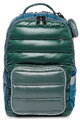 Školská taška batoh New Bobbie Puffer Green Jeune Premier ergonomická luxusné prevedenie 42*30 cm