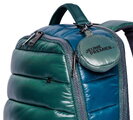 Školská taška batoh New Bobbie Puffer Green Jeune Premier ergonomická luxusné prevedenie 42*30 cm