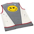 Detská reflexná vesta Bodyglower Space Invaders Jeune Premier ergonomická luxusné prevedenie 53*45 cm JPBOD25206