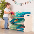 Organizér na hračky s ukladacími boxami B-Toys 10 boxov BTBX1898C1Z