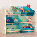 Organizér na hračky s ukladacími boxami B-Toys 10 boxov BTBX1898C1Z