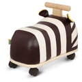 Drevené odrážadlo Zebra B-Toys s otočnými kolieskami od 18 mes BTBX1949Z