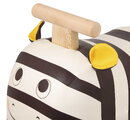 Drevené odrážadlo Zebra B-Toys s otočnými kolieskami od 18 mes BTBX1949Z
