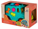 Vkladačka nákladiak Animal Rescue B-Toys 8 farebných tvarov od 12 mes BTBX2024C2Z