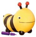Skákajúci čmeliak Bouncy Boing Bizzi B-Toys s pumpou na nafukovanie od 18 mes
