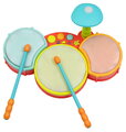 Bubenícka sada Toy Drum Set B-Toys svietiaca so zvukmi s nastaviteľnou hlasitosťou od 24 mes BTBX2303C3Z