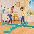 Prekážková dráha so stupienkami Balance & Build B-Toys na rozvoj rovnováhy, koordinácie a motoriky 13 prekážok BTBX2324Z