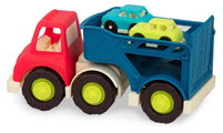 Nákladné auto transportér Happy Cruisers B-Toys so 6 autíčkami od 12 mes BTBX2342Z