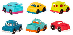 Nákladné auto transportér Happy Cruisers B-Toys so 6 autíčkami od 12 mes BTBX2342Z
