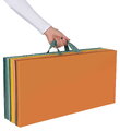 Penová podložka WonderTumble B-Toys skladacia 175*72 cm BTBX2446Z
